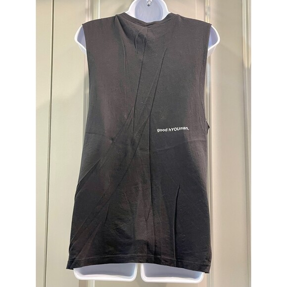 BUNDLE OF 2 good hYouman Oversized Tank Tops, White and Black, Sizes M and S - Picture 6 of 7